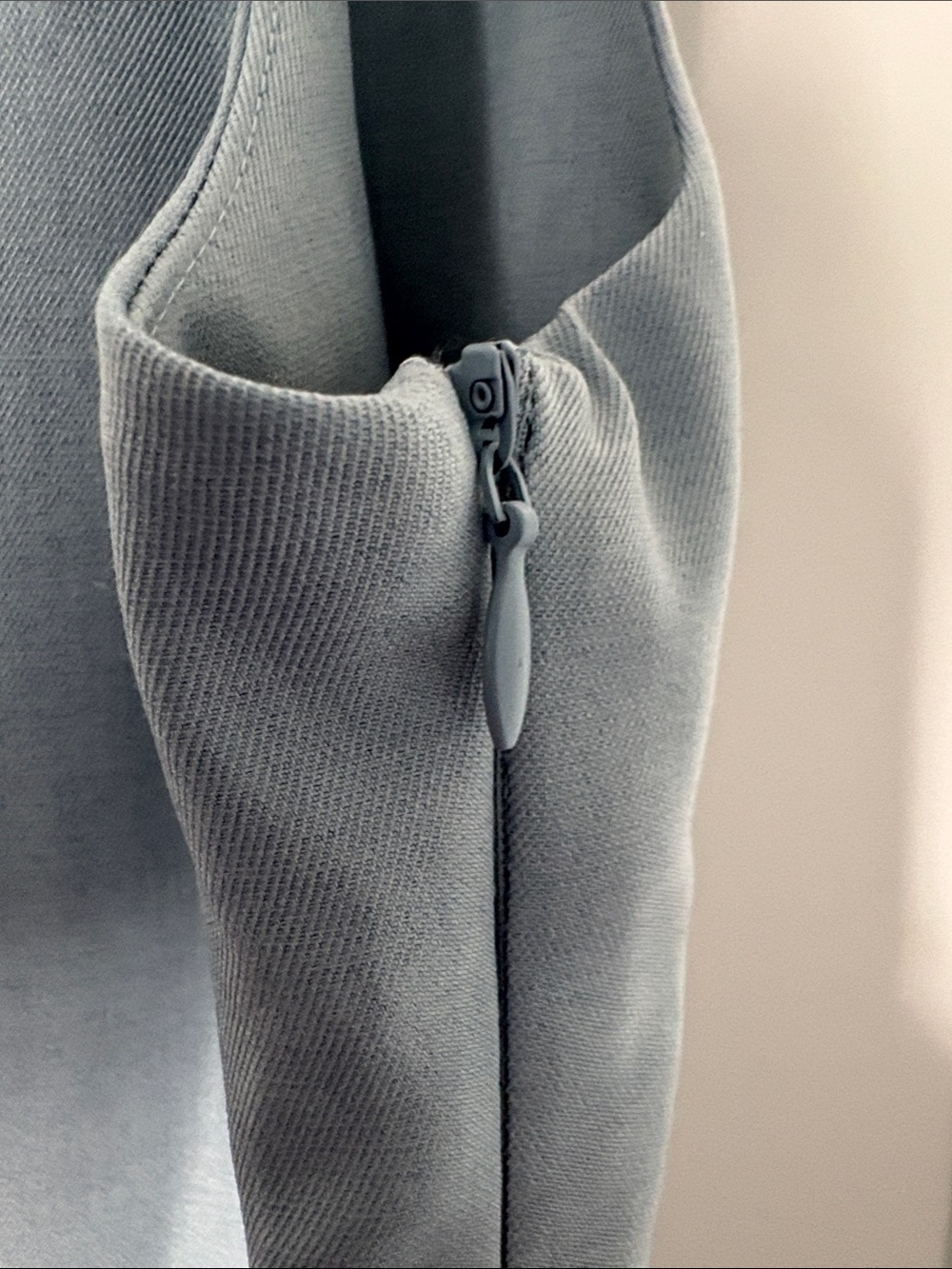 NWT [Altar'd State] Dusty Blue Drop Waist Sleeveless Pleated Dress Women’s XL - Picture 9 of 11